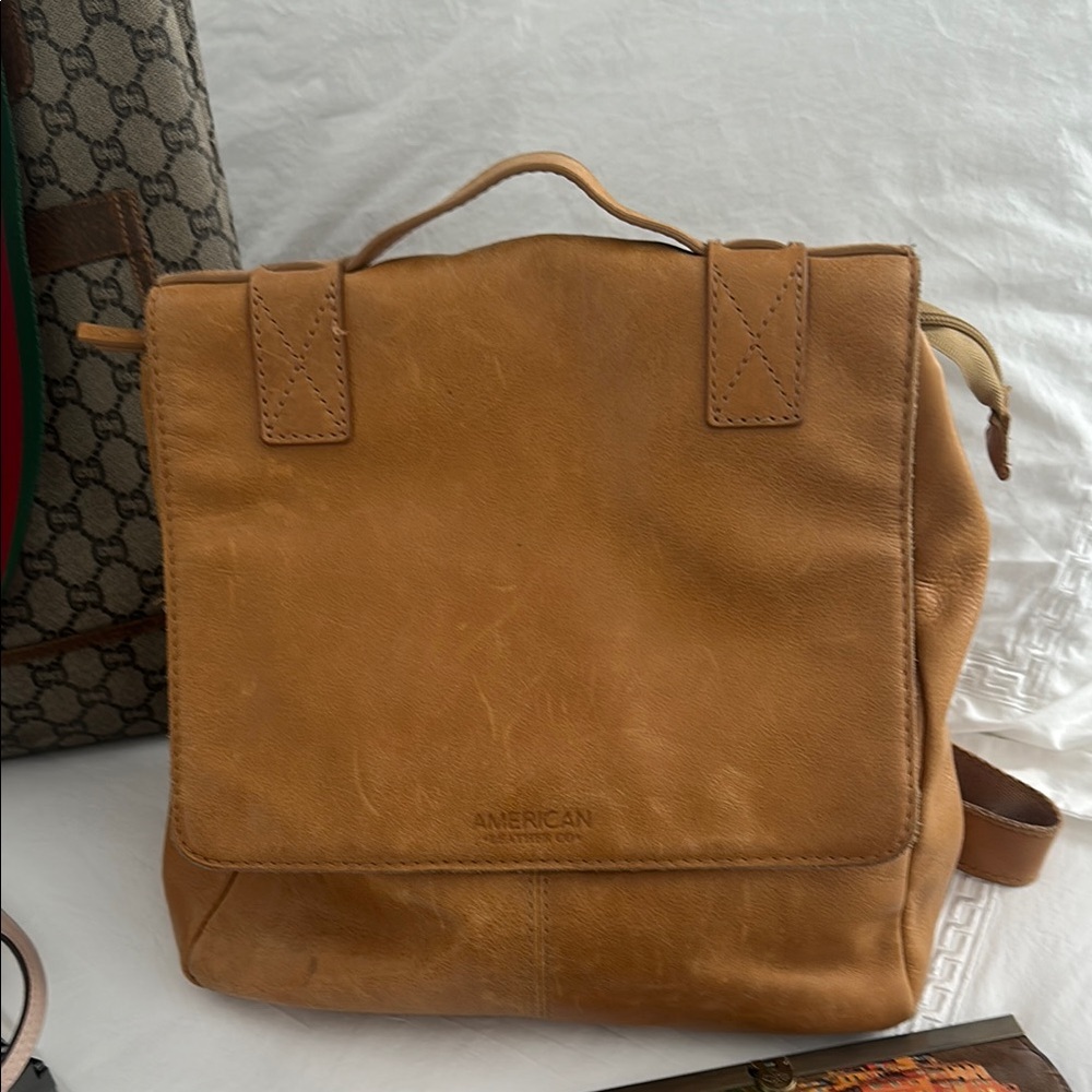 Leather Backpack-SOLD!